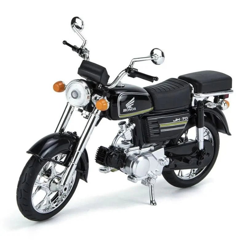 Diecast Classic CD 70 Motorcycle with Music and Light - ZT102 - Planet Junior