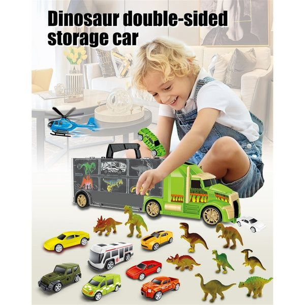 Dinosaur Carrier Transport Truck - BLL - DK - 666 - 13K - Planet Junior