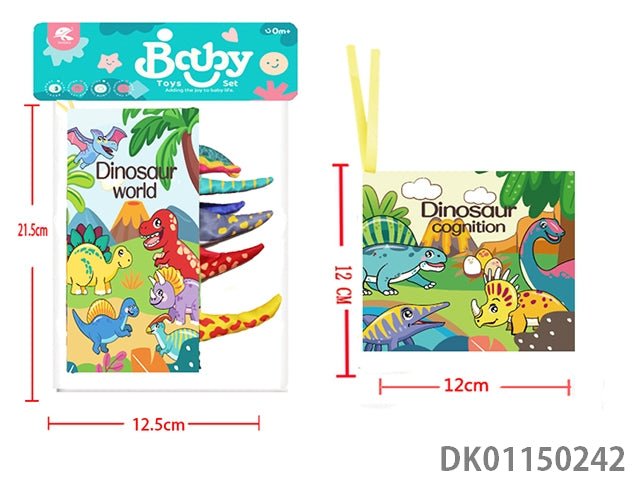 Dinosaur World 3D Cloth Book Set - RTDCB - Planet Junior