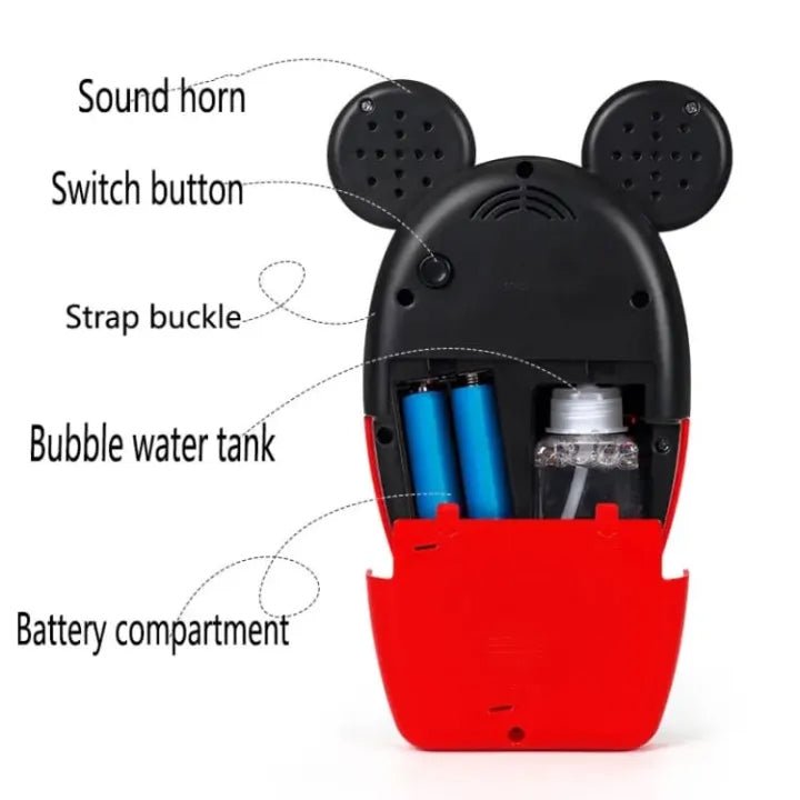 Disney Mickey Mouse Bubble Camera - SLT901 - Planet Junior