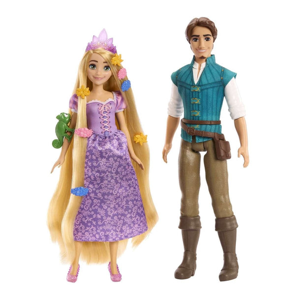 Disney Princess Rapunzel And Flynn Rider Dolls with Accessories - HLW39 - Planet Junior