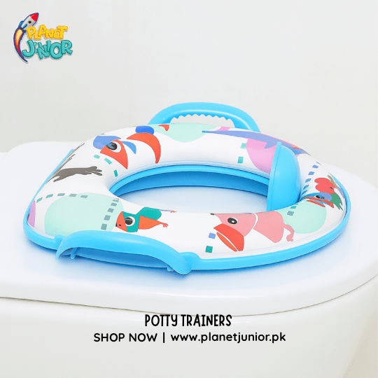 Disney Themed Comfortable Kids Commode Seat - BLL-PT-3020YB - Planet Junior