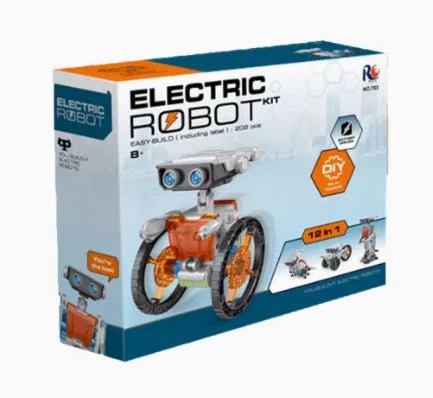 DIY 12 in 1 Electric Battery Robot Kit - Planet Junior