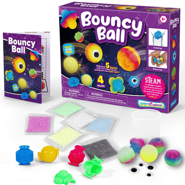 DIY Bouncy Ball Science Kit – Mix, Create & Bounce! - AKT-T3507 - Planet Junior