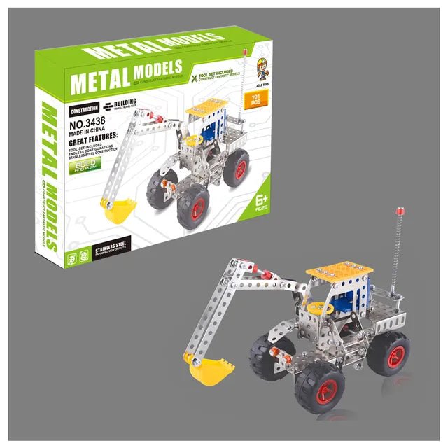 DIY Build And Play Metal Models Construction Kit - BLL - BL - 3438 - Planet Junior