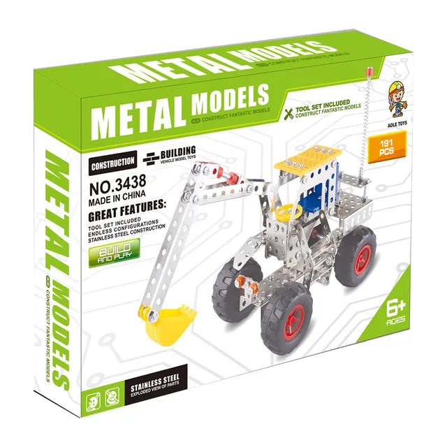 DIY Build And Play Metal Models Construction Kit - BLL - BL - 3438 - Planet Junior