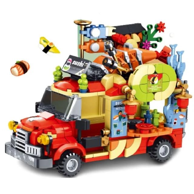 DIY Building Block City Bus Set - BLL - BL - 98398 - Planet Junior