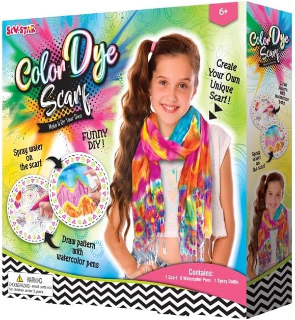 DIY Color Dye Scarf - ST21755 - Planet Junior