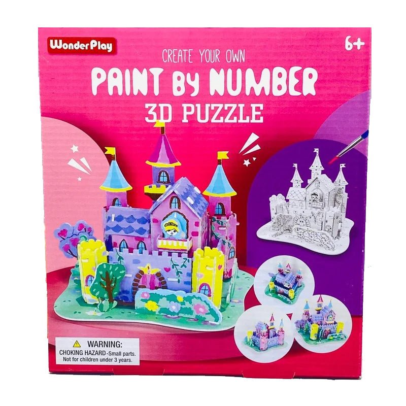 DIY Dream Castle Shape 3D Puzzle - ST21805 - Planet Junior