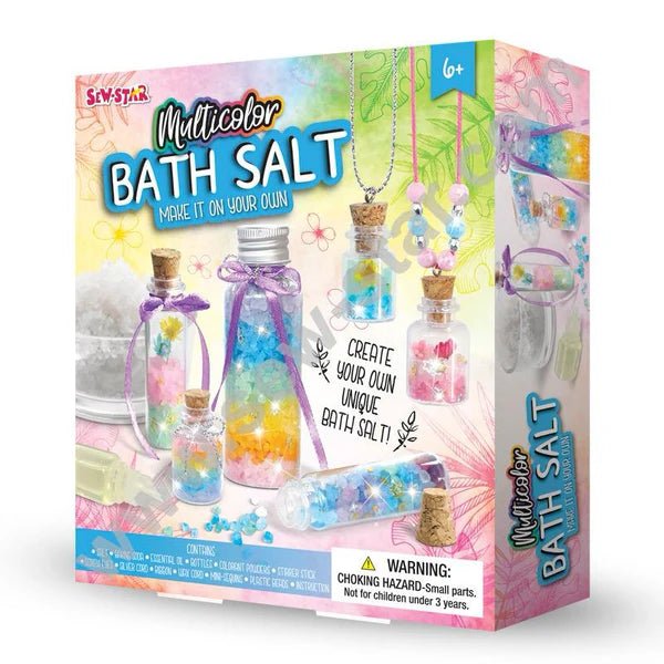 DIY Multicolor Bath Salt - ST21788 - Planet Junior