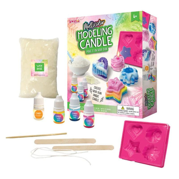 DIY Multicolor Modeling Candle Kit - ST21767 - Planet Junior