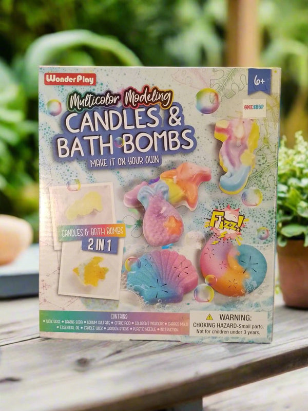 DIY Multicolor Modeling Candles and Bath Bombs - ST21799 - Planet Junior