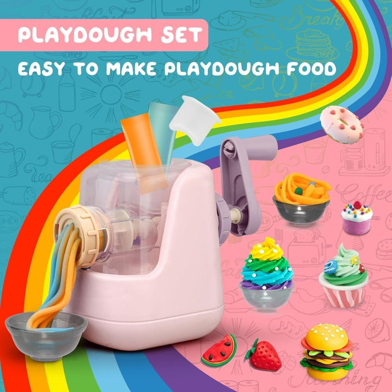 DIY Playdough Noodle Maker and Creative Tools Set - SLT - 1602 - 1 - Planet Junior