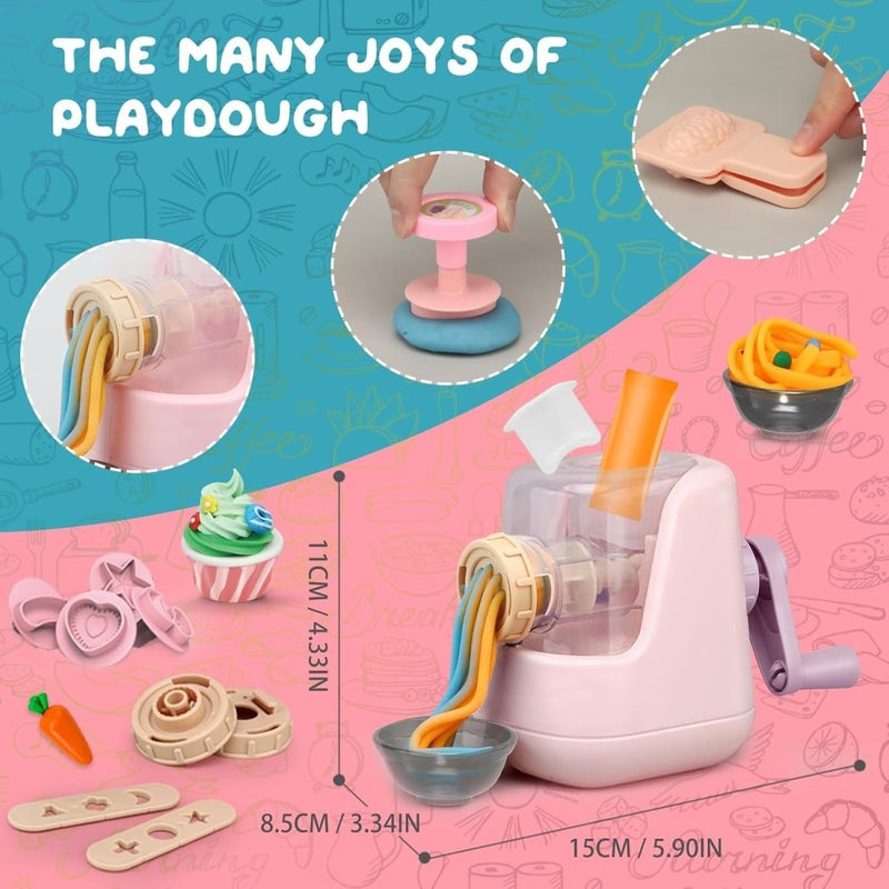 DIY Playdough Noodle Maker and Creative Tools Set - SLT - 1602 - 1 - Planet Junior