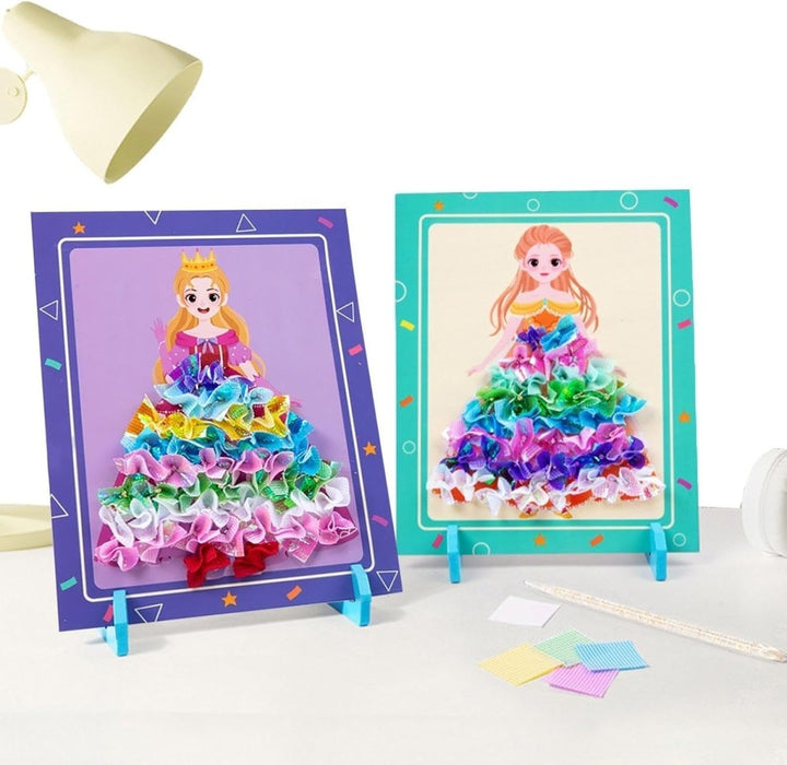 DIY Princess Dress - Up Poking & Art Book - RT701 - Planet Junior