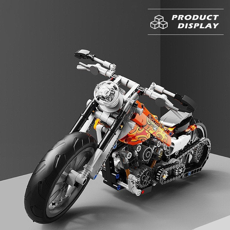 DIY Racing Motorcycle Model Building Blocks - BL3009 - Planet Junior
