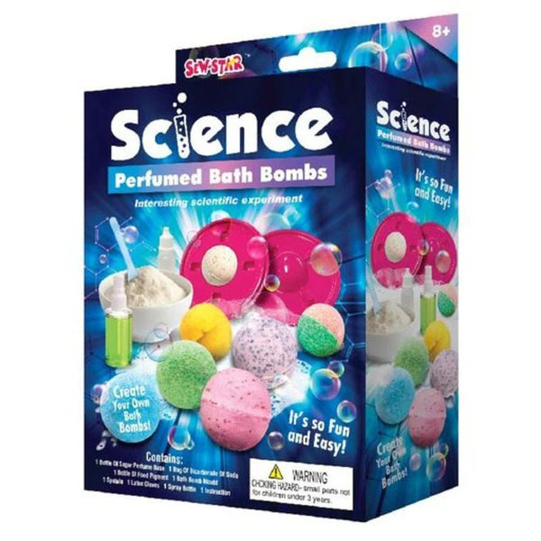 DIY Scientific Perfumed Bath Bombs Kit - ST21758 - Planet Junior