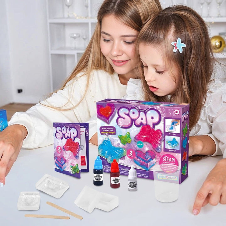 DIY Soap Making Kit – Mix, Melt & Create Colorful Soaps! - AKT-T3508 - Planet Junior