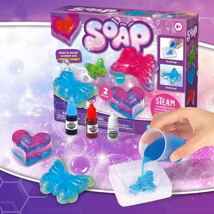 DIY Soap Making Kit – Mix, Melt & Create Colorful Soaps! - AKT-T3508 - Planet Junior