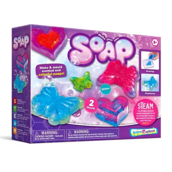 DIY Soap Making Kit – Mix, Melt & Create Colorful Soaps! - AKT-T3508 - Planet Junior