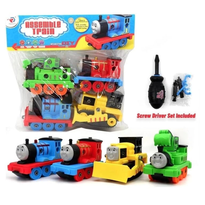 DIY Thomas Train Set with Screwdriver | Pack of 4 - BT - 589 - 17 - Planet Junior