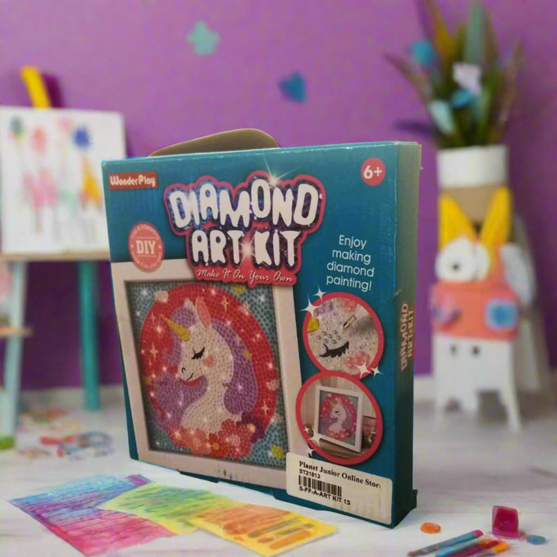 DIY Unicorn Diamond Art Kit - ST21813 - Planet Junior