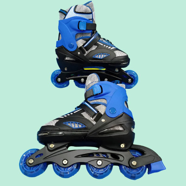 DLX Inline Skates for Teens Large Size Fit - BLL - SKT - 189AL - Planet Junior