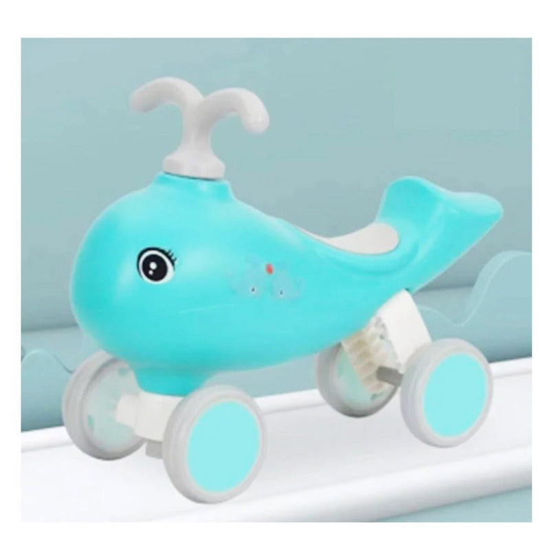 Dolphin Shape Baby Push Scooter | 4 Wheels - BLL - PC - 100XHT - Planet Junior