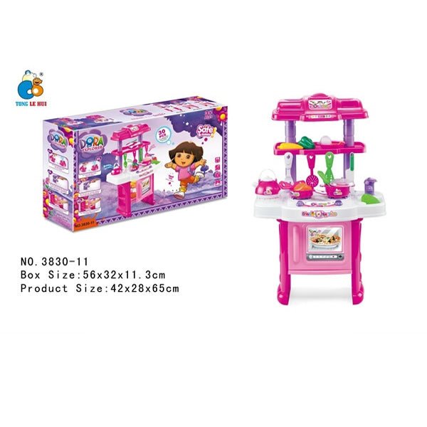 Dora Theme Kitchen Play Set - BLL - GT - 3830 - 11 - Planet Junior