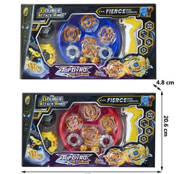 Double Attack Ring Top Gyro Beyblade - BLL - MT - 984A - BY - Planet Junior