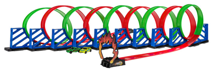 Double Car Track Set For Racing Fun - BLL - TR - 8047 - Planet Junior