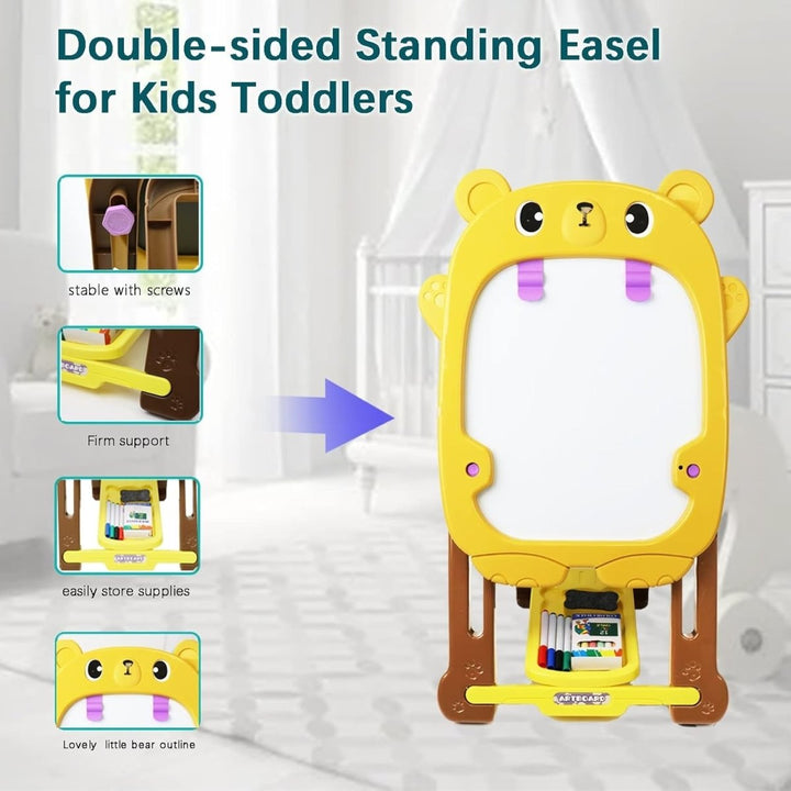 Double - Sided 2 In 1 Cat Writing Board For Kids Learning - BLL - ET - 8850 - Planet Junior