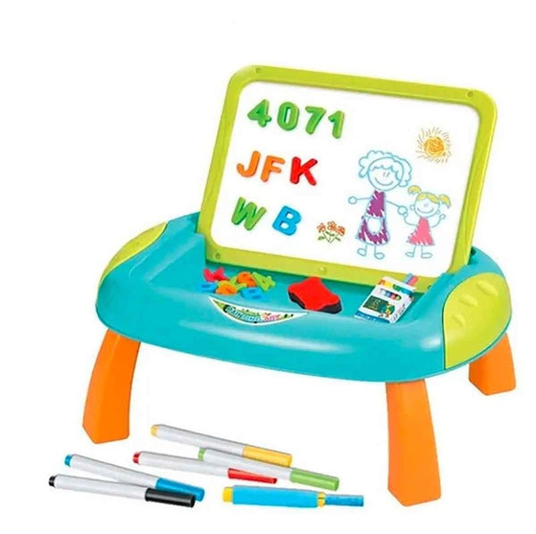 Double - Sided Board with Magnetic Letters - 23188 - 7B - Planet Junior