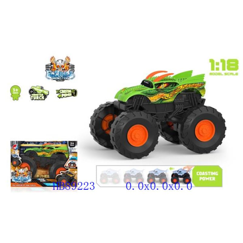 Dragon Monster Truck - BLL - DK - 689 - 307B - Planet Junior