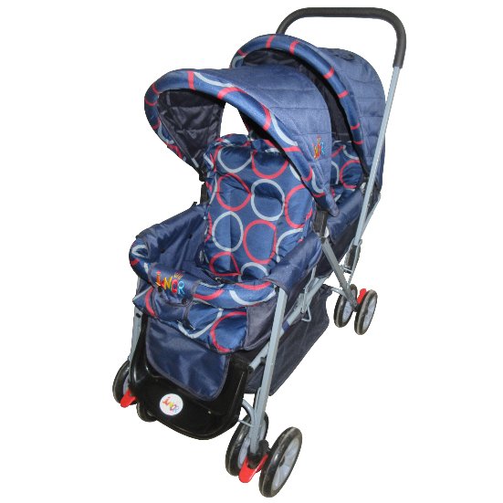 DreamWay Comfort Twin Baby Stroller - BLL - TS - 104 - JUNIOR - Planet Junior