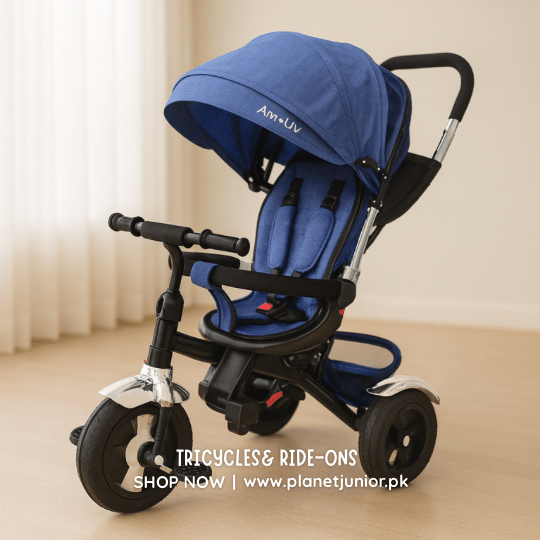 Dual Function Walker Tricycle Combo For Kids - BLL - T - 5570 - Planet Junior