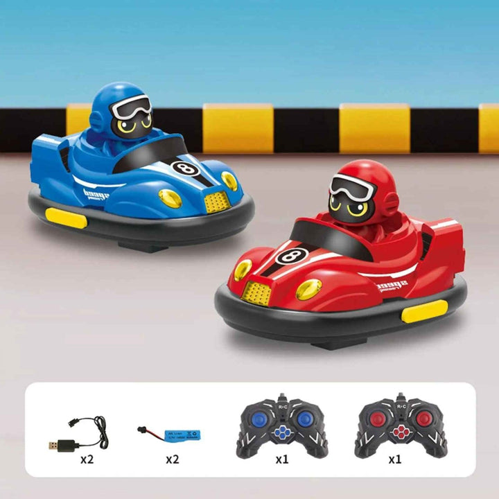 Dual Remote Control Bumper Car Set – Head - to - Head Action for Kids - UT - 809 - 40 - Planet Junior