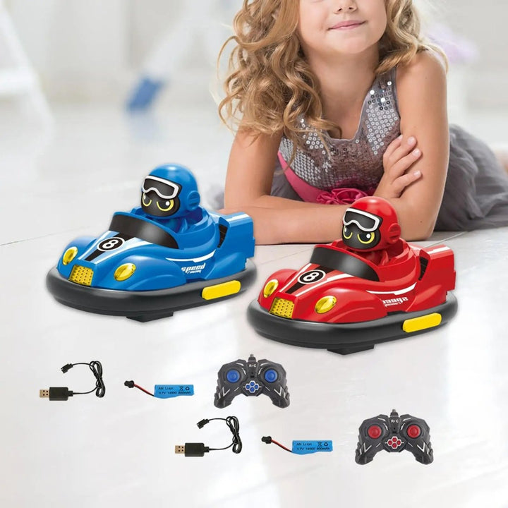 Dual Remote Control Bumper Car Set – Head - to - Head Action for Kids - UT - 809 - 40 - Planet Junior