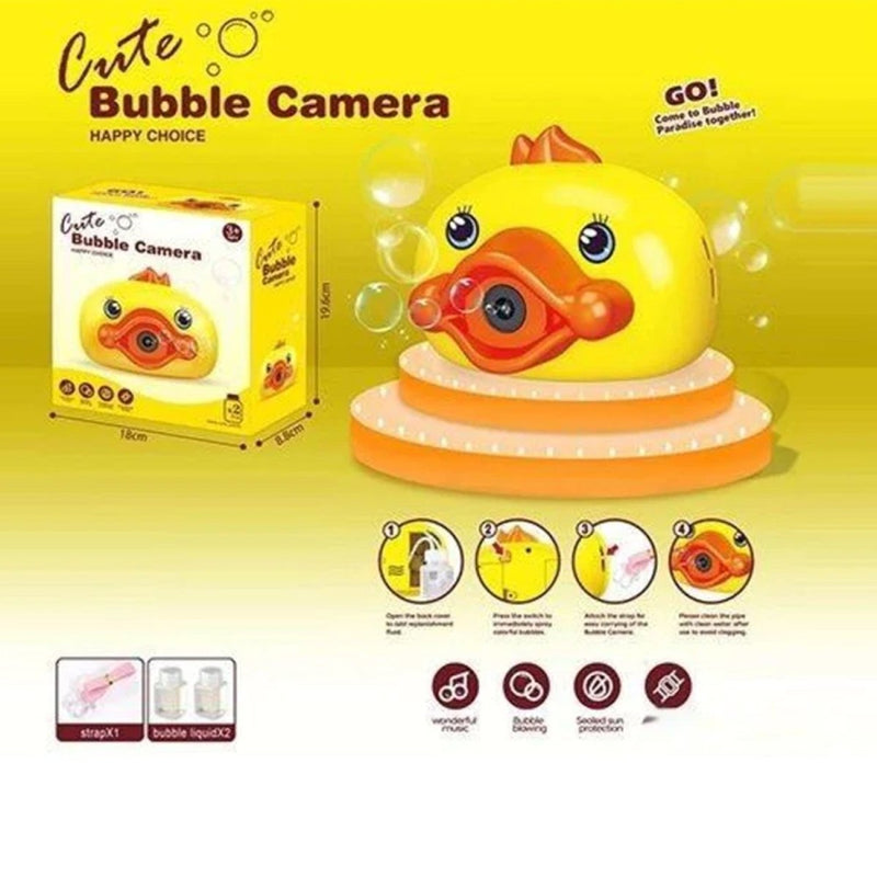 Duck Bubble Camera - 3D874 - Planet Junior