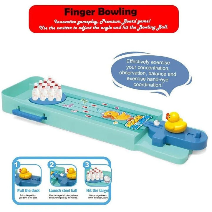 Duck Finger Bowling Game - BLL - BI - 1568 - 2C - Planet Junior