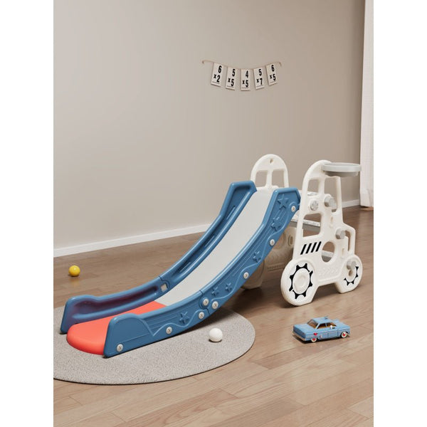 Durable Kids Mini Slide for Playroom | L - 70" W - 17" H - 31" - BLL - SL - 012EDS - Planet Junior