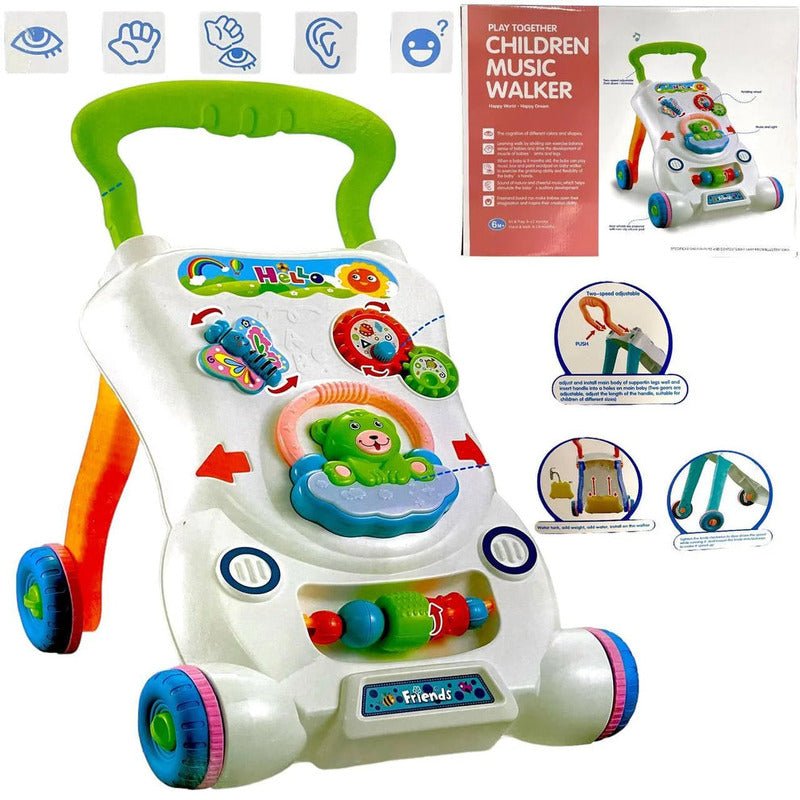 Early Steps Baby Walker with Music & Lights - 696-R20 - Planet Junior