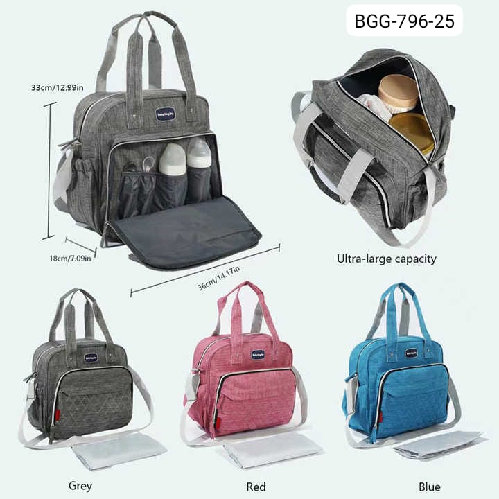 Easy - Carry Stylish Baby Diaper Bag For Easy Traveling - BLL - BGG - 796 - 25 - Planet Junior
