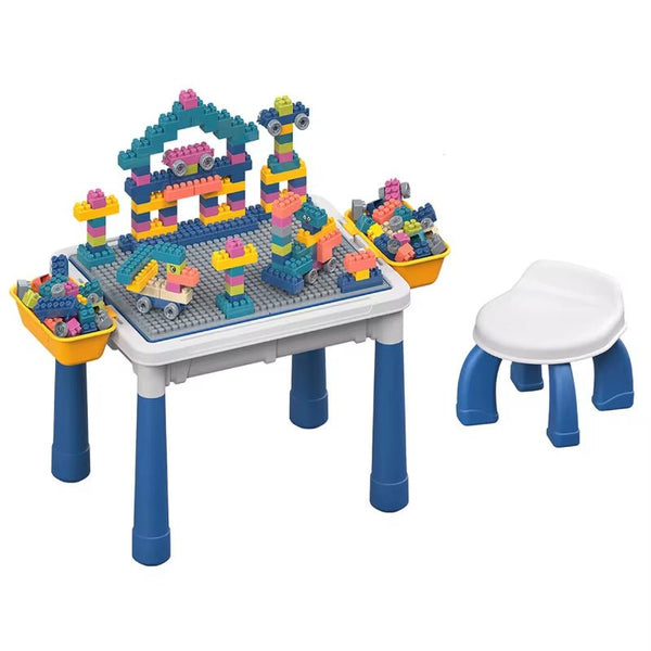 Educational Blocks Activity Table with Blocks Pieces - BLL - ST - 10301 - Planet Junior