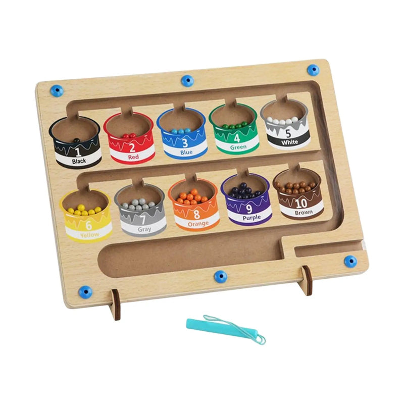 Educational Colorful Color Sorting Counting Board - Planet Junior