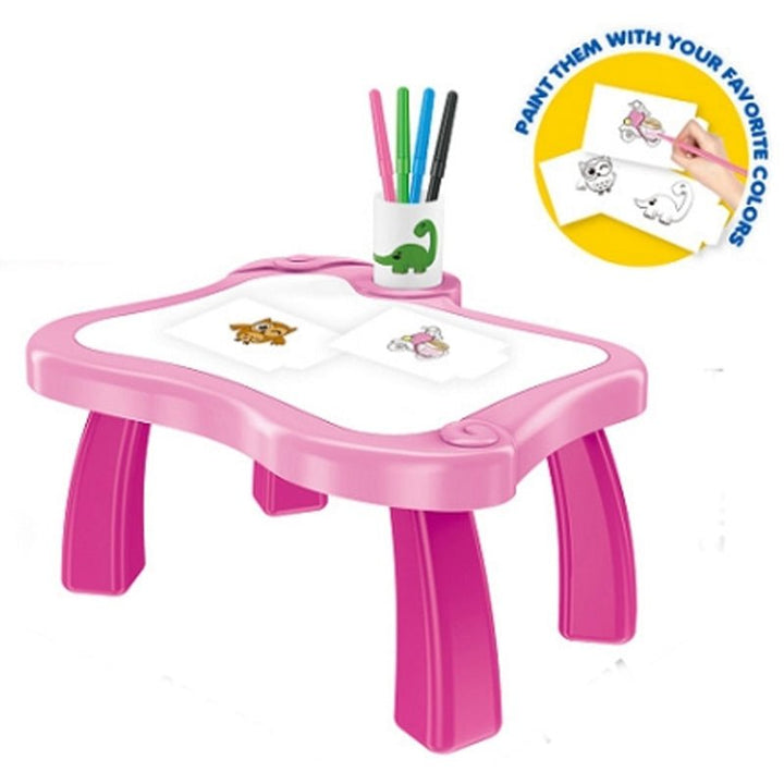 Educational Painting Desk - BLL - ET - 001YM - Planet Junior