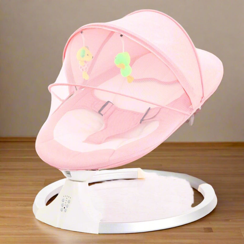 Electric Automatic Baby Swing Chair - BLL - SWE - 668PINK - Planet Junior