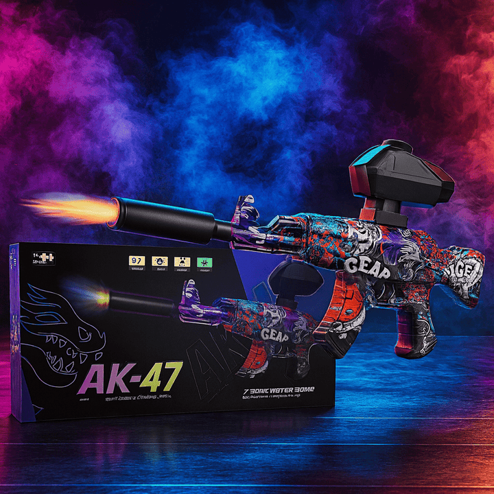 Electric Gel Bead Blaster – Fast Shooting with LED Light Effects - UT - M27 - 2 - Planet Junior