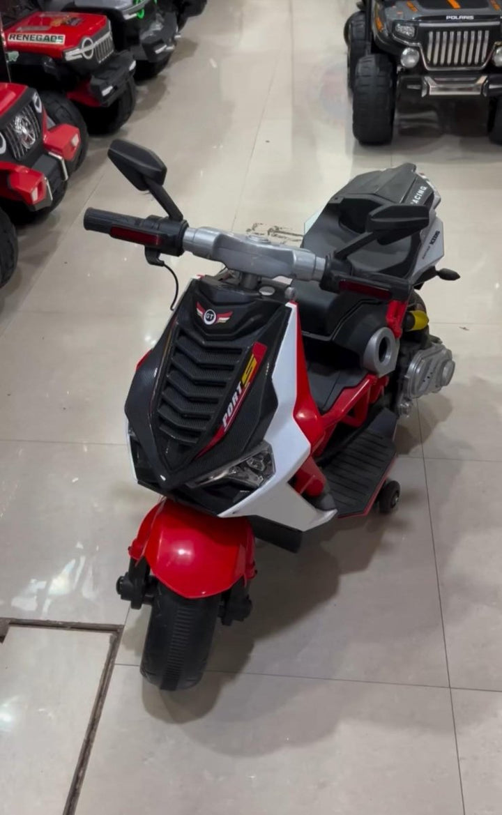 Electric Kids Motorbike with Hand Race & 2 Motors - BLL - MB - 6V - Planet Junior