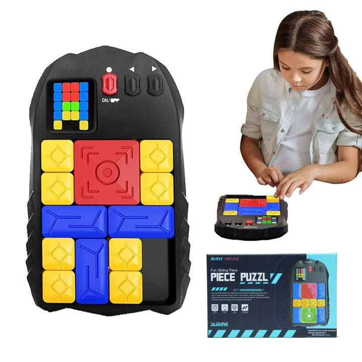 Electronic Digital Slide Puzzle – Interactive Challenge Board for Kids - AKT - 9911A - Planet Junior